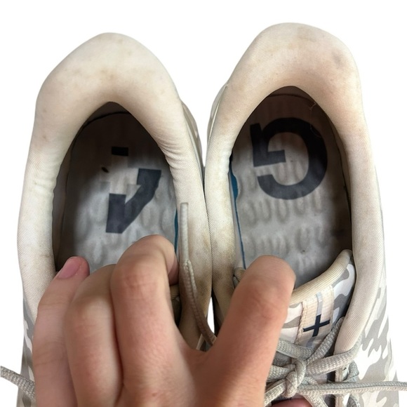 G Fore MG4 Men's Snow Camo Pattern Lace Up Molded Golf Golfing Shoes Size 10.5 - Picture 3 of 9
